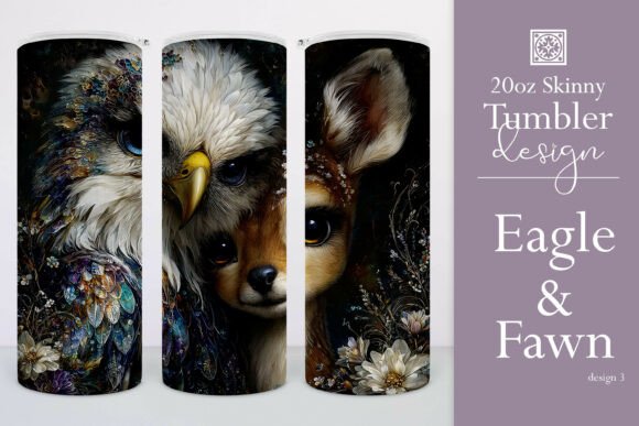 Bald Eagle Deer Tumbler Wrap: A Designer's Review