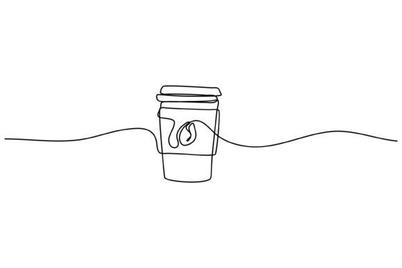 One Line of Paper Cup