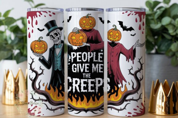 Spooky Halloween Horror 20oz Tumbler